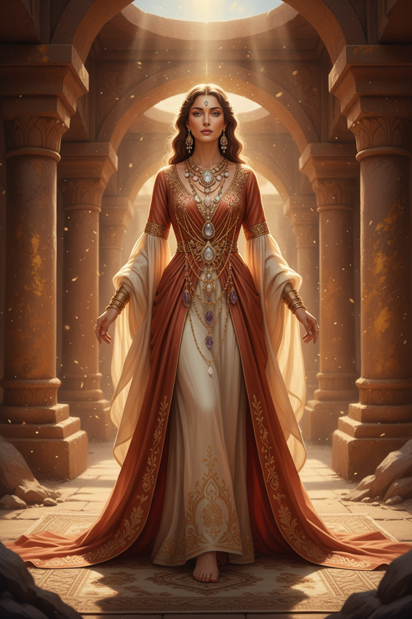 Déesse au style raffiné